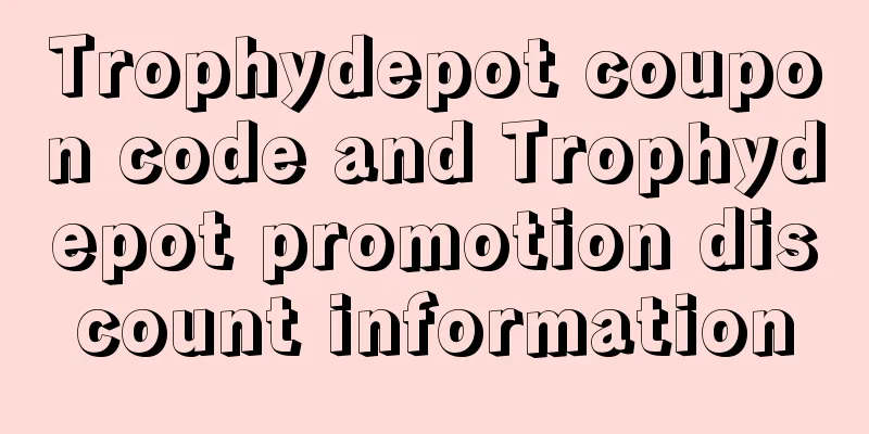 Trophydepot coupon code and Trophydepot promotion discount information