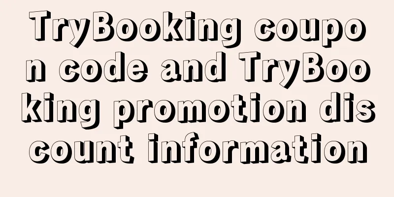 TryBooking coupon code and TryBooking promotion discount information