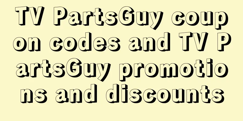 TV PartsGuy coupon codes and TV PartsGuy promotions and discounts