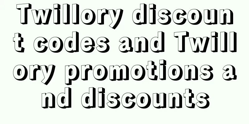 Twillory discount codes and Twillory promotions and discounts