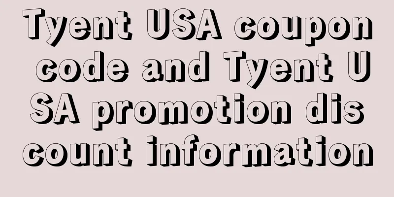 Tyent USA coupon code and Tyent USA promotion discount information