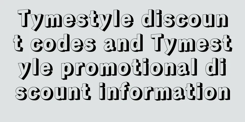 Tymestyle discount codes and Tymestyle promotional discount information