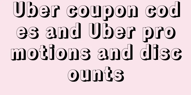 Uber coupon codes and Uber promotions and discounts