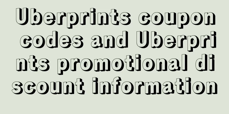 Uberprints coupon codes and Uberprints promotional discount information