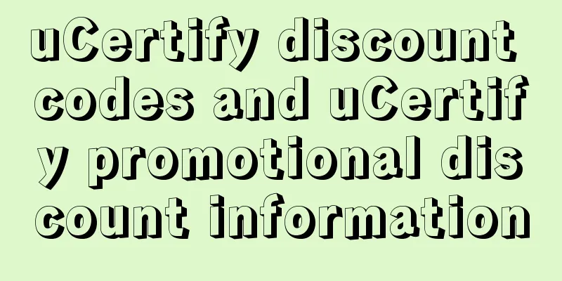 uCertify discount codes and uCertify promotional discount information