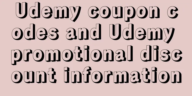 Udemy coupon codes and Udemy promotional discount information