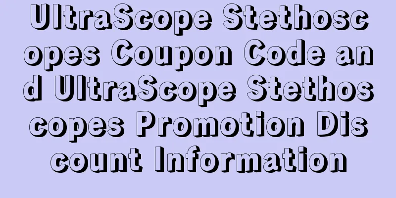 UltraScope Stethoscopes Coupon Code and UltraScope Stethoscopes Promotion Discount Information
