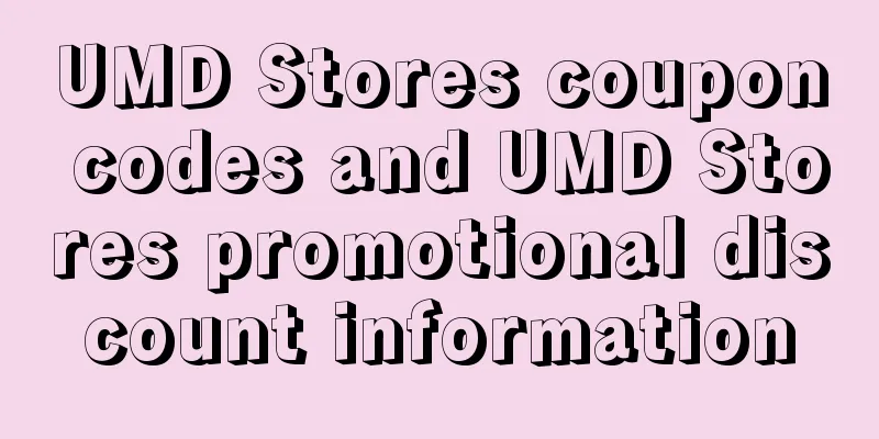 UMD Stores coupon codes and UMD Stores promotional discount information