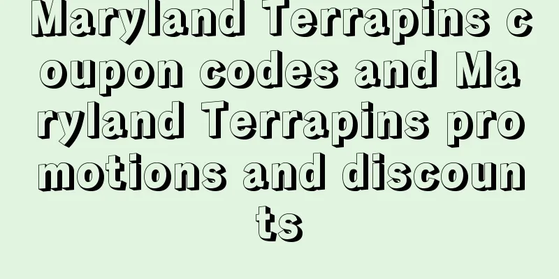 Maryland Terrapins coupon codes and Maryland Terrapins promotions and discounts