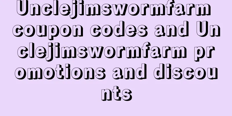 Unclejimswormfarm coupon codes and Unclejimswormfarm promotions and discounts