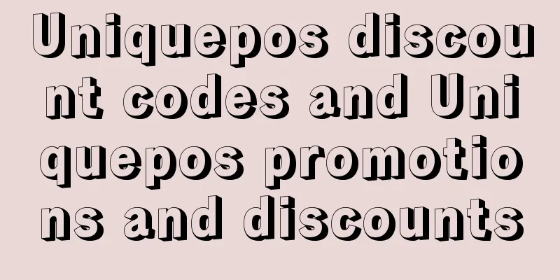 Uniquepos discount codes and Uniquepos promotions and discounts
