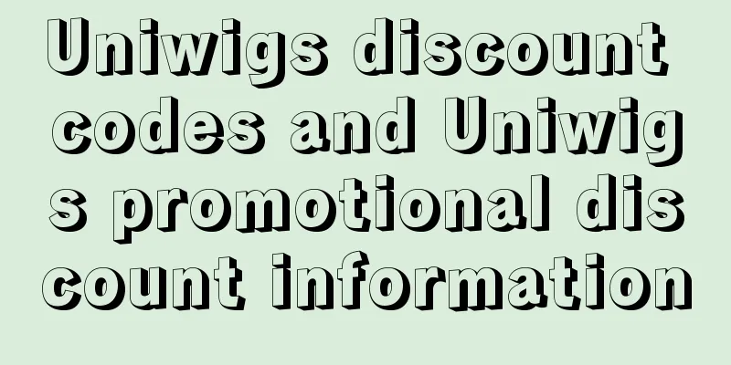 Uniwigs discount codes and Uniwigs promotional discount information