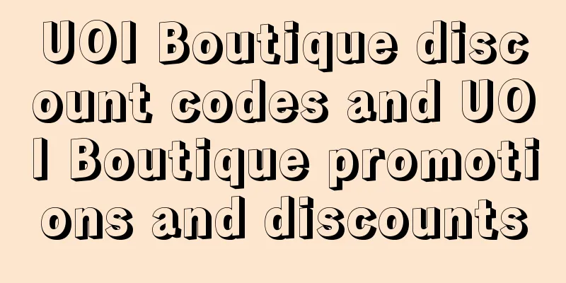 UOI Boutique discount codes and UOI Boutique promotions and discounts