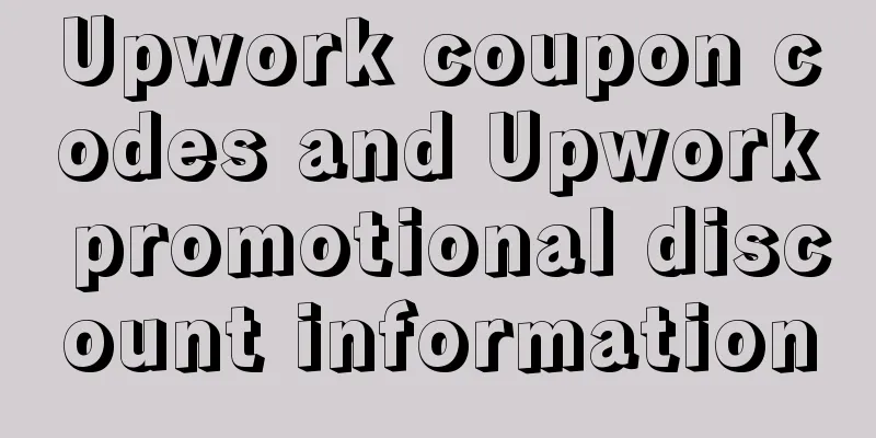 Upwork coupon codes and Upwork promotional discount information