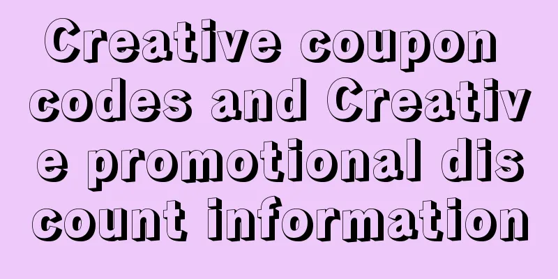 Creative coupon codes and Creative promotional discount information