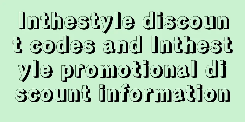 Inthestyle discount codes and Inthestyle promotional discount information