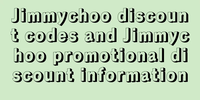 Jimmychoo discount codes and Jimmychoo promotional discount information