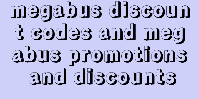 megabus discount codes and megabus promotions and discounts