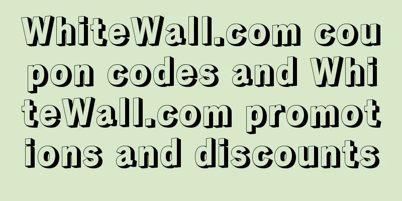 WhiteWall.com coupon codes and WhiteWall.com promotions and discounts