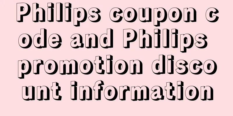 Philips coupon code and Philips promotion discount information