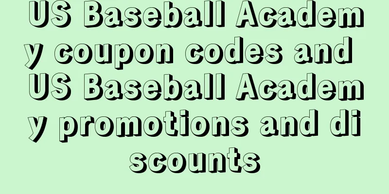 US Baseball Academy coupon codes and US Baseball Academy promotions and discounts