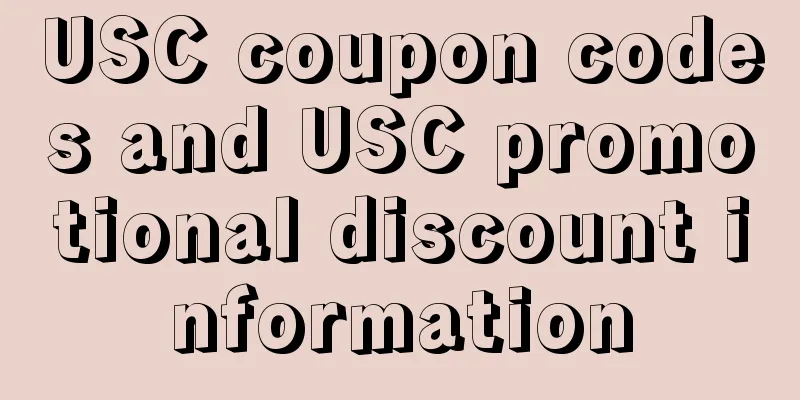 USC coupon codes and USC promotional discount information