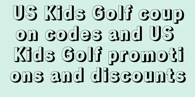 US Kids Golf coupon codes and US Kids Golf promotions and discounts