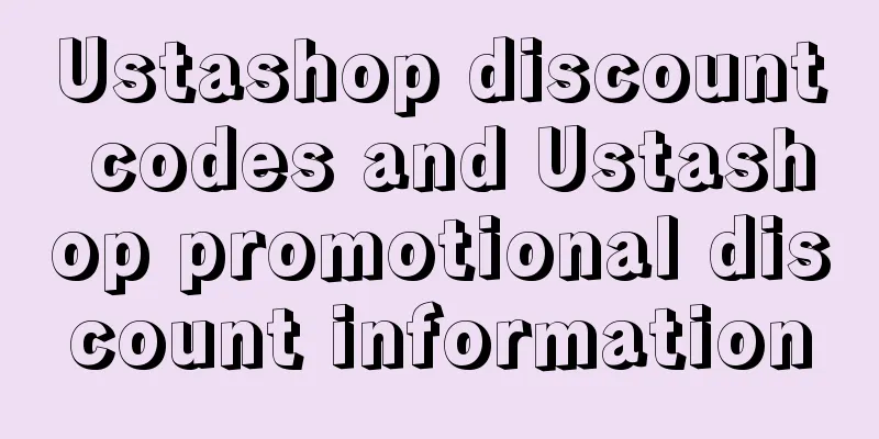Ustashop discount codes and Ustashop promotional discount information