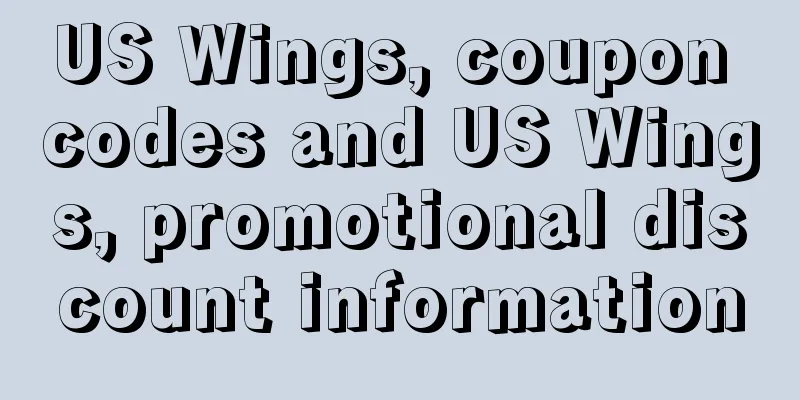 US Wings, coupon codes and US Wings, promotional discount information