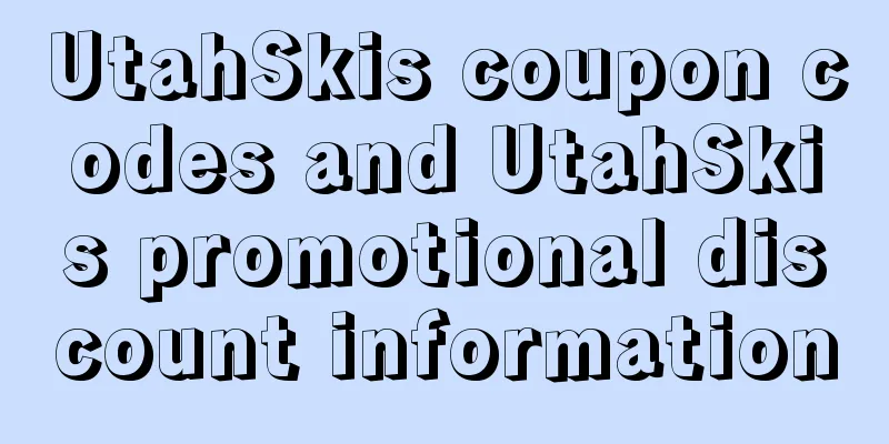 UtahSkis coupon codes and UtahSkis promotional discount information