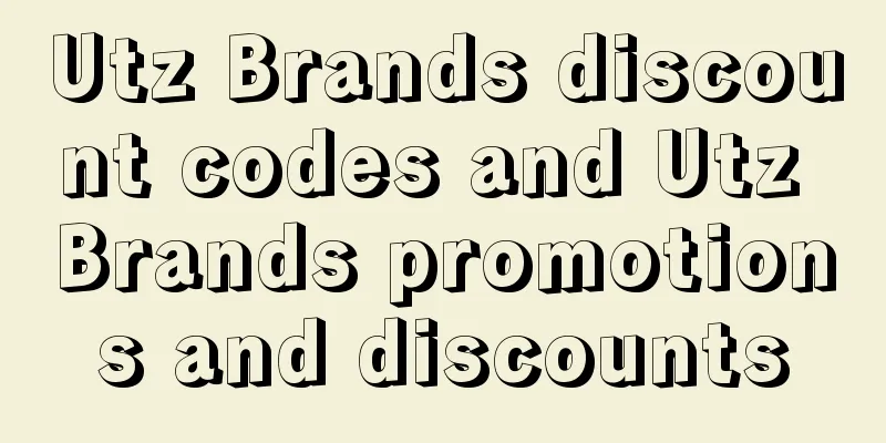 Utz Brands discount codes and Utz Brands promotions and discounts