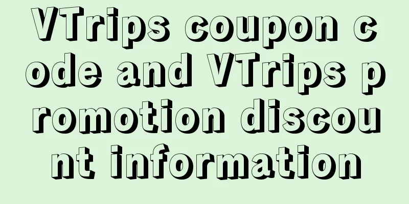 VTrips coupon code and VTrips promotion discount information