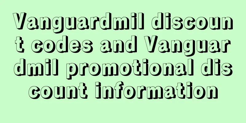 Vanguardmil discount codes and Vanguardmil promotional discount information