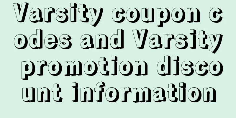 Varsity coupon codes and Varsity promotion discount information