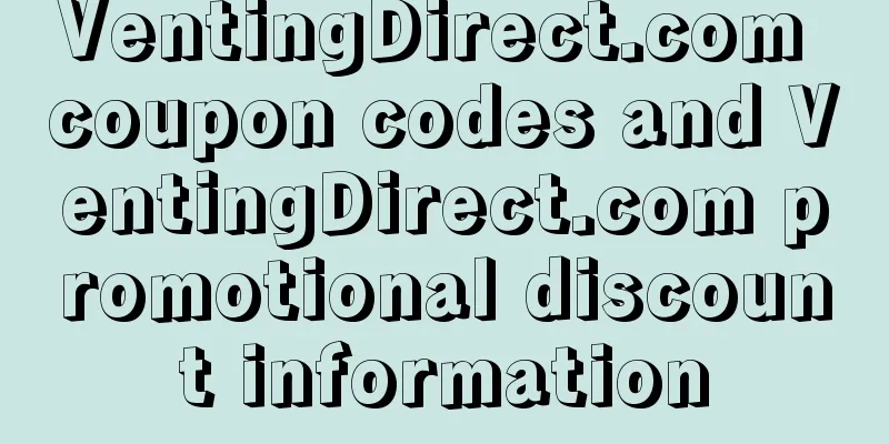 VentingDirect.com coupon codes and VentingDirect.com promotional discount information