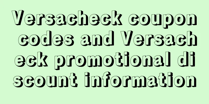 Versacheck coupon codes and Versacheck promotional discount information
