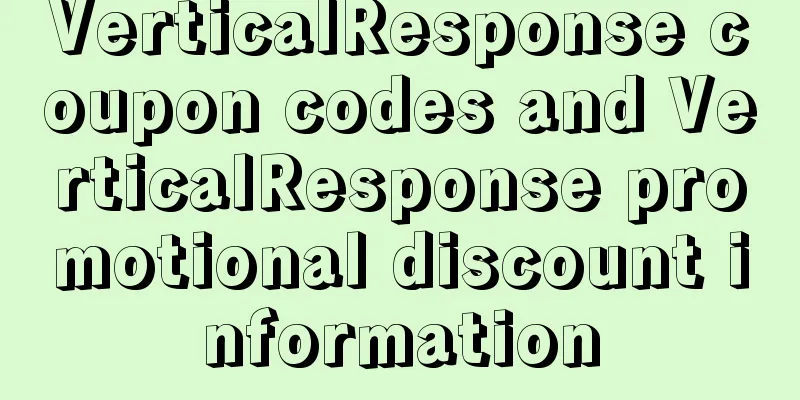 VerticalResponse coupon codes and VerticalResponse promotional discount information