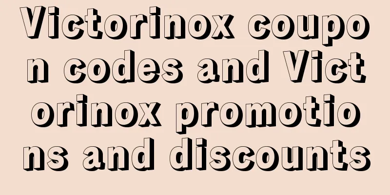 Victorinox coupon codes and Victorinox promotions and discounts
