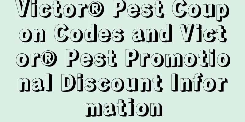Victor® Pest Coupon Codes and Victor® Pest Promotional Discount Information