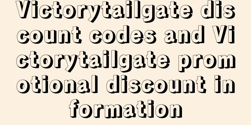 Victorytailgate discount codes and Victorytailgate promotional discount information