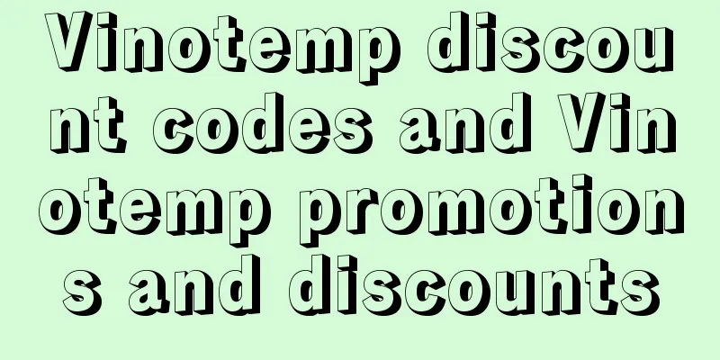 Vinotemp discount codes and Vinotemp promotions and discounts