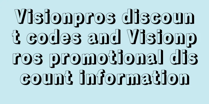 Visionpros discount codes and Visionpros promotional discount information