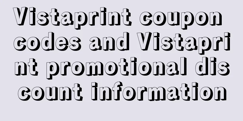 Vistaprint coupon codes and Vistaprint promotional discount information