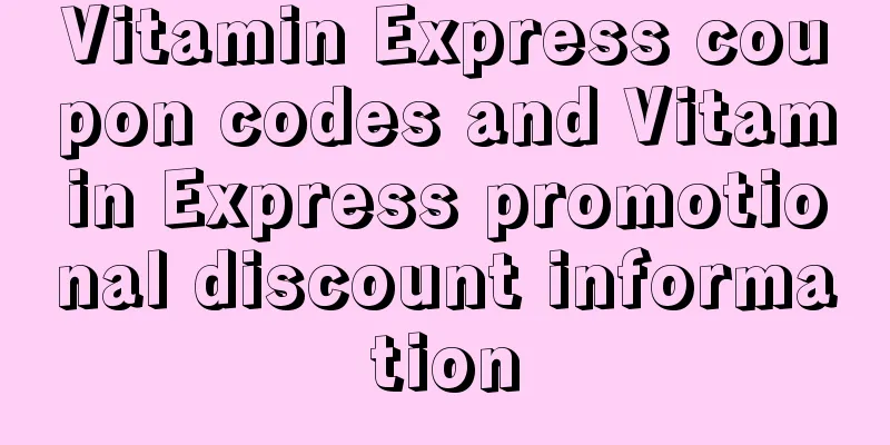 Vitamin Express coupon codes and Vitamin Express promotional discount information