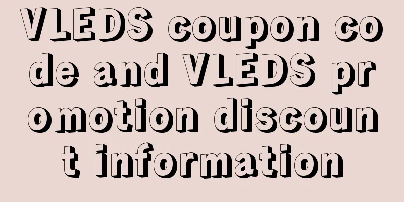 VLEDS coupon code and VLEDS promotion discount information