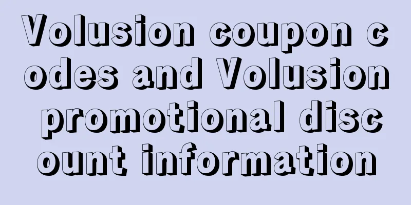 Volusion coupon codes and Volusion promotional discount information