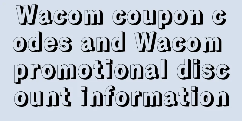 Wacom coupon codes and Wacom promotional discount information