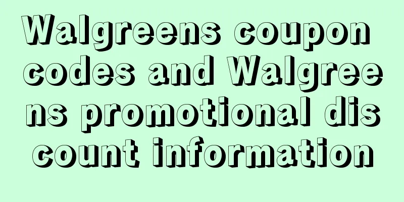 Walgreens coupon codes and Walgreens promotional discount information