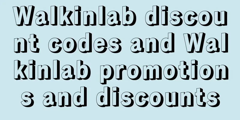 Walkinlab discount codes and Walkinlab promotions and discounts