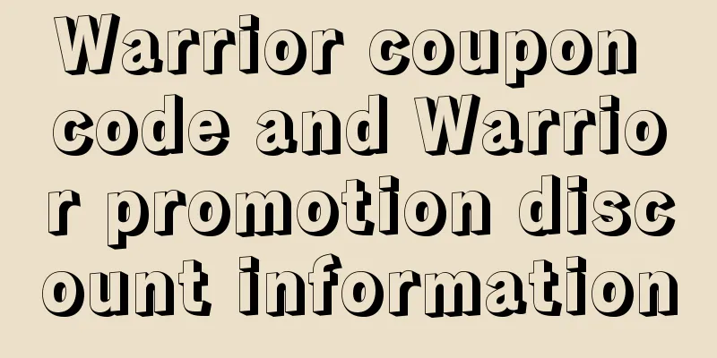 Warrior coupon code and Warrior promotion discount information